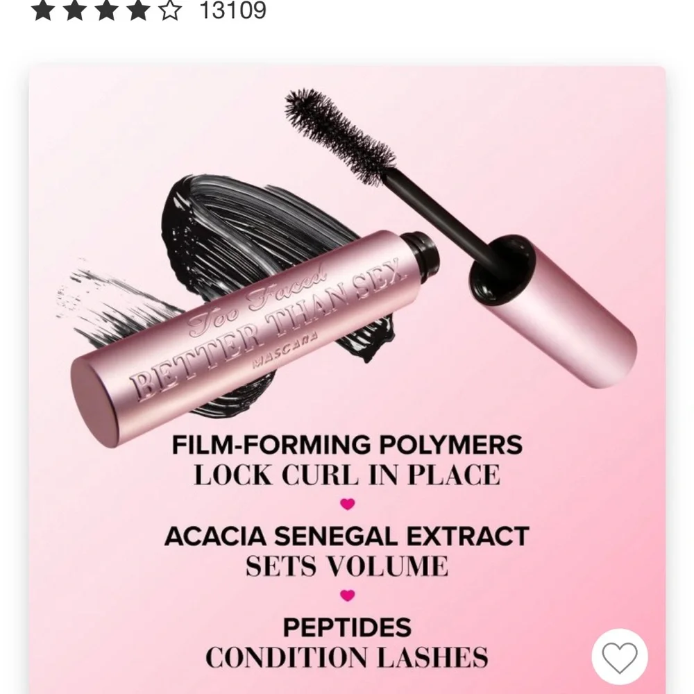 Too Faced Better Than Sex Mascara Duo Gift Set